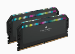 CORSAIR DOMINATOR RGB DDR5 64GB (2 x 32GB) DDR5 5600 CL40-40-40-77 1.25V Intel XMP & AMD EXPO - GREY (CMT64GX5M2B5600Z40K)