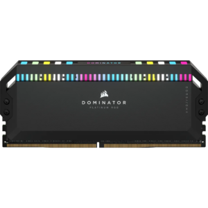 Corsair DOMINATOR RGB DDR5 64GB (2 x 32GB) DDR5 6400 CL32-40-40-84 1.40V Intel XMP - BLACK (CMT64GX5M2B6400C32)
