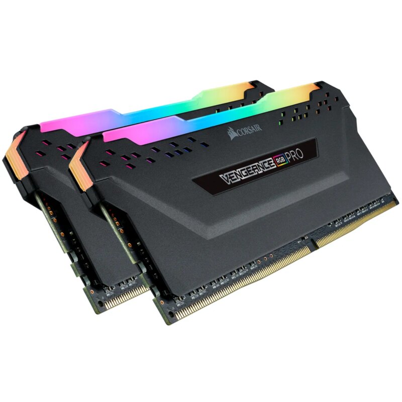Corsair VENGEANCE® RGB PRO 16GB (2 x 8GB) DDR4 DRAM 3600MHz C18 Memory Kit; 18-22-22-42; 1.35V; Black. (CMW16GX4M2D3600C18)_6