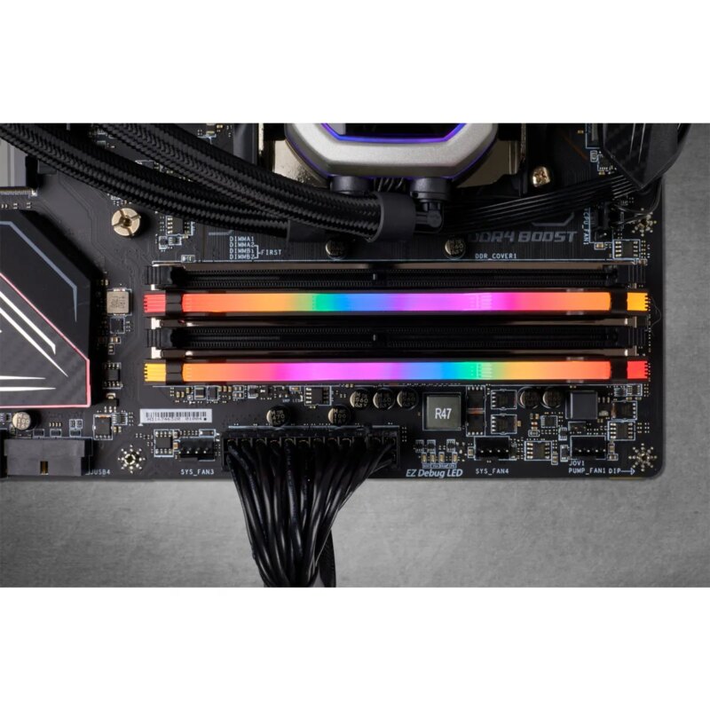 Corsair VENGEANCE® RGB PRO 16GB (2 x 8GB) DDR4 DRAM 3600MHz C18 Memory Kit; 18-22-22-42; 1.35V; Black. (CMW16GX4M2D3600C18)_7