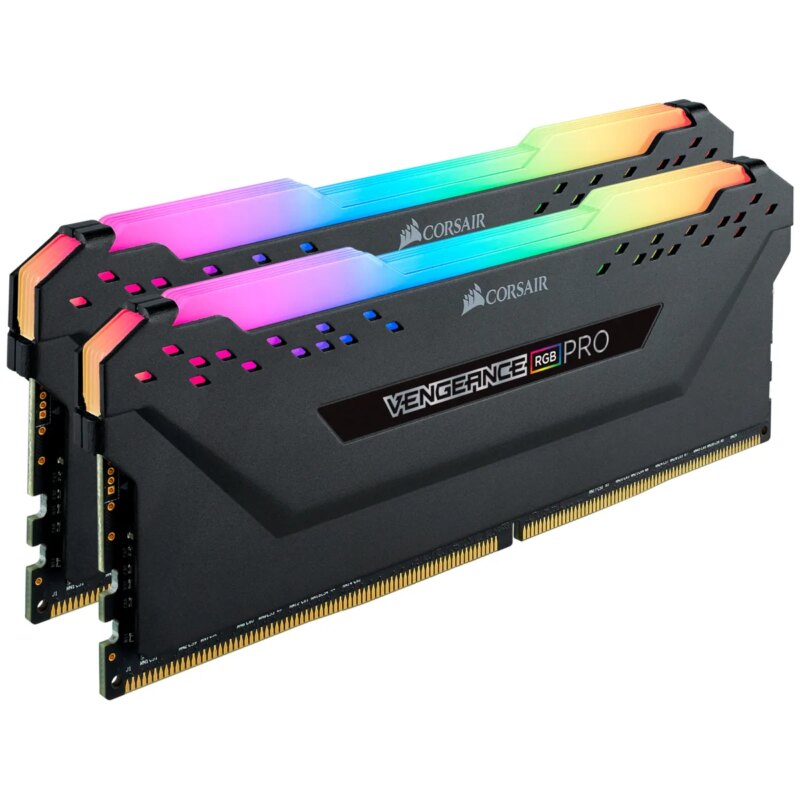 Corsair VENGEANCE® RGB PRO 16GB (2 x 8GB) DDR4 DRAM 3600MHz C18 Memory Kit; 18-22-22-42; 1.35V; Black. (CMW16GX4M2D3600C18)_8
