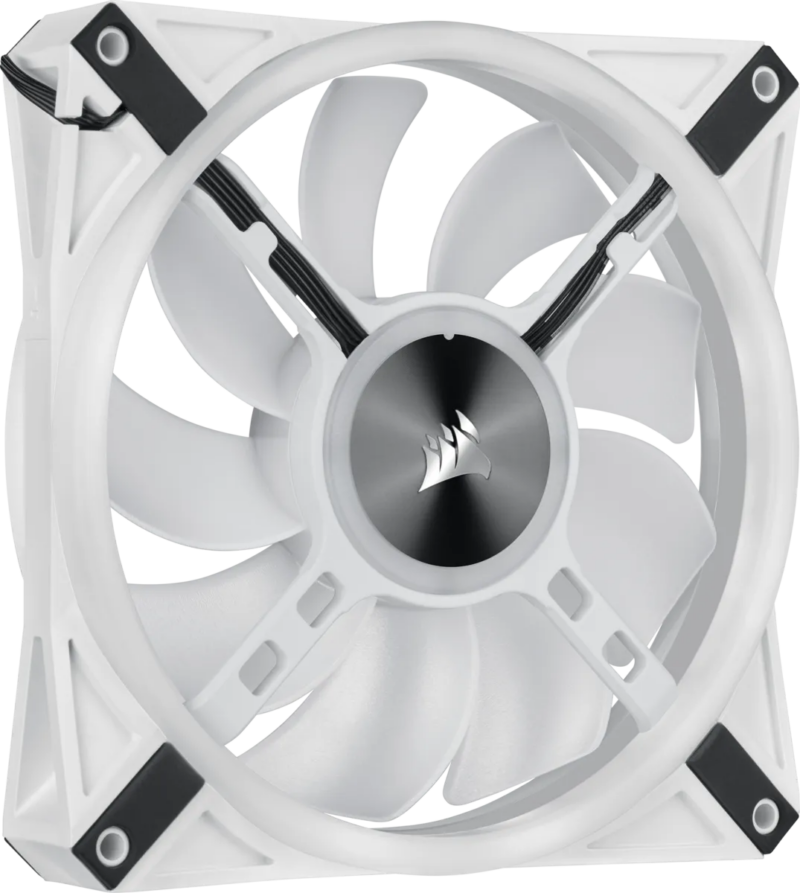 Corsair iCUE QL140 RGB 140mm PWM Dual Fan Kit with Lighting Node CORE - White (CO-9050106-WW) - Image 24