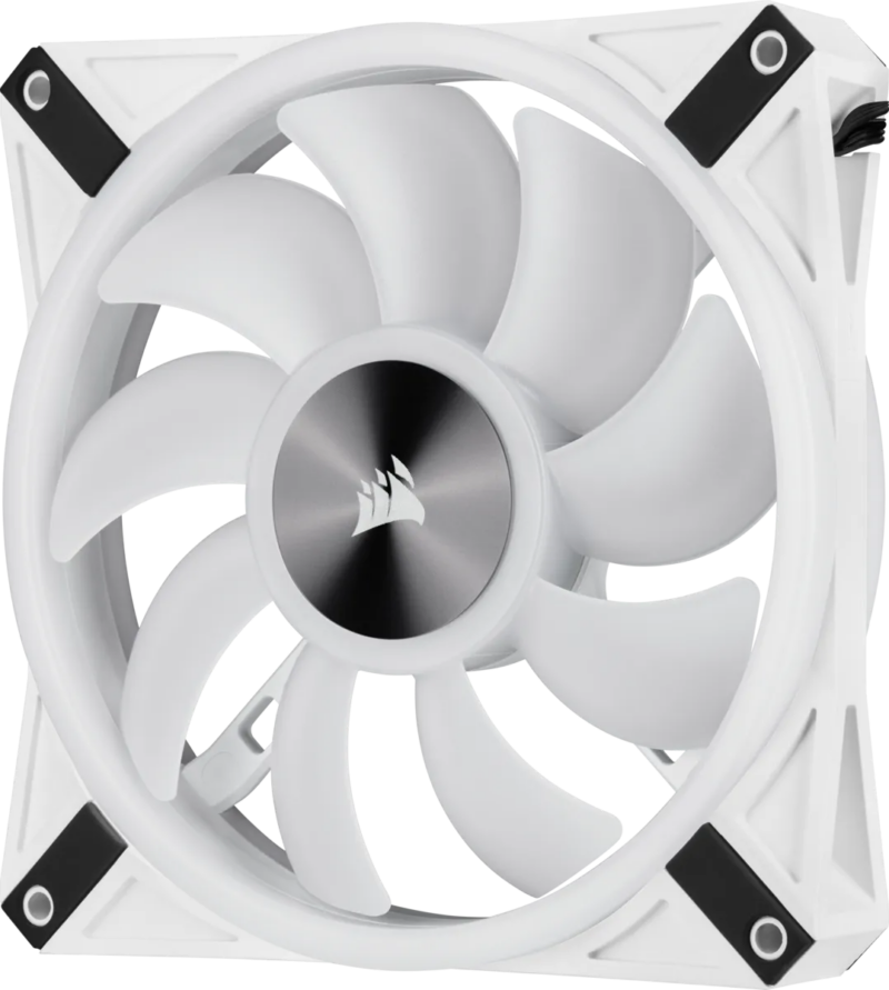 Corsair iCUE QL140 RGB 140mm PWM Dual Fan Kit with Lighting Node CORE - White (CO-9050106-WW) - Image 26
