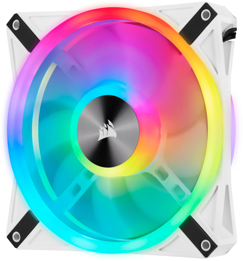 Corsair iCUE QL140 RGB 140mm PWM Dual Fan Kit with Lighting Node CORE - White (CO-9050106-WW) - Image 28