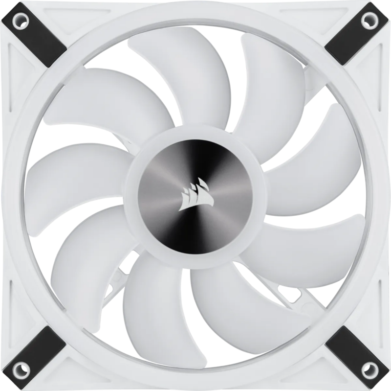 Corsair iCUE QL140 RGB 140mm PWM Dual Fan Kit with Lighting Node CORE - White (CO-9050106-WW) - Image 30