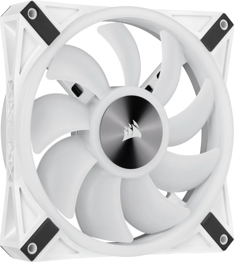 Corsair iCUE QL140 RGB 140mm PWM Dual Fan Kit with Lighting Node CORE - White (CO-9050106-WW)_5