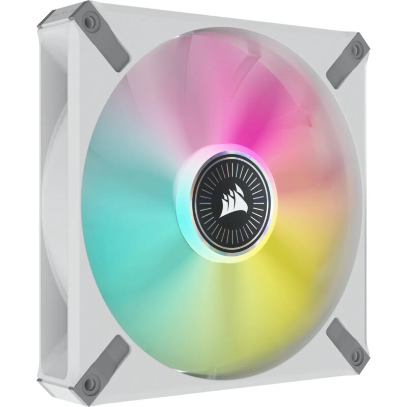 Corsair ML140 140mm PWM 400 - 2000 RPM Premium Magnetic Levitation Fan; Dual Pack With Lighting Node Core - White (CO-9050119-WW)_4