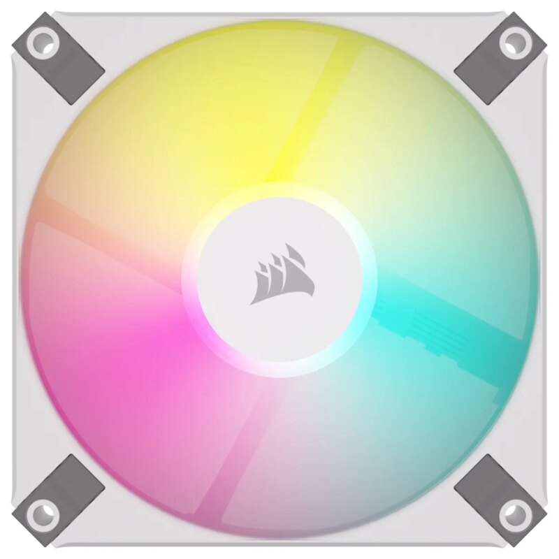 Corsair iCUE AF120 RGB SLIM 120mm PWM Fluid Dynamic Bearing Fan - White (CO-9050164-WW)_12
