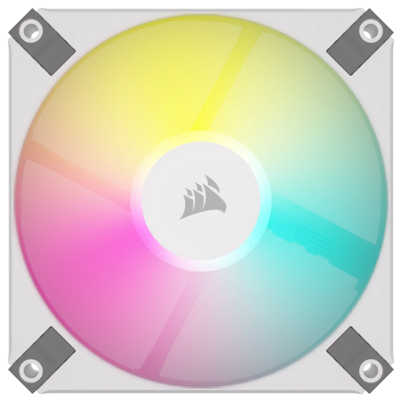 Corsair iCUE AF120 RGB SLIM 120mm PWM Fluid Dynamic Bearing Fan - White (CO-9050164-WW)_13