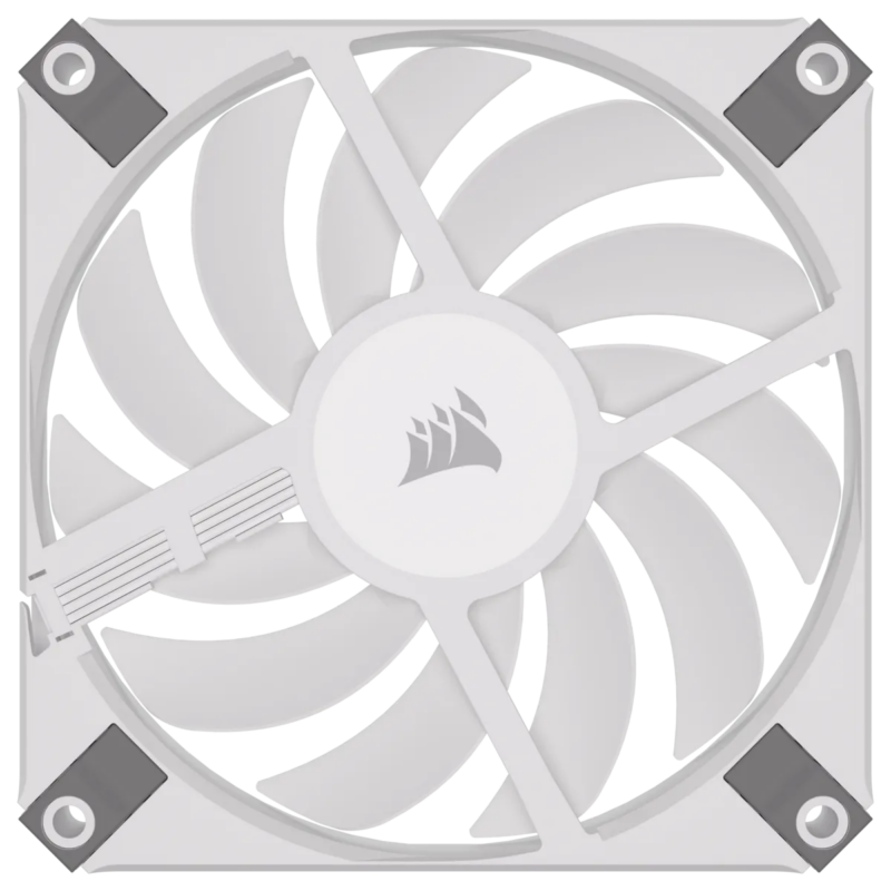 Corsair iCUE AF120 RGB SLIM 120mm PWM Fluid Dynamic Bearing Fan - White (CO-9050164-WW) - Image 28