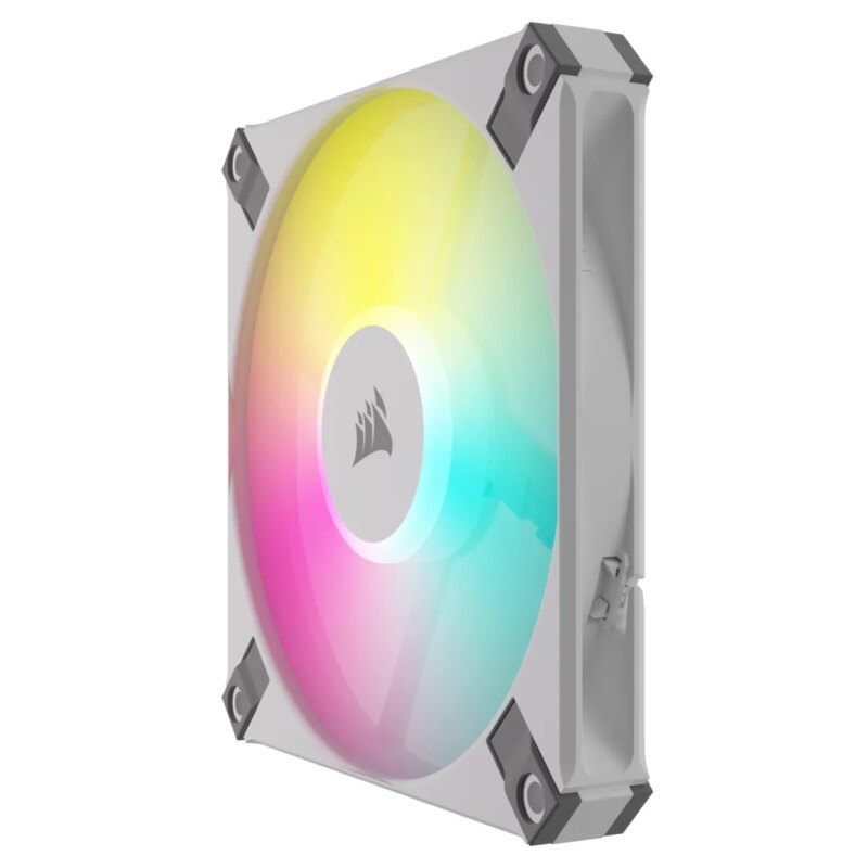 Corsair iCUE AF120 RGB SLIM 120mm PWM Fluid Dynamic Bearing Fan - White (CO-9050164-WW) - Image 33