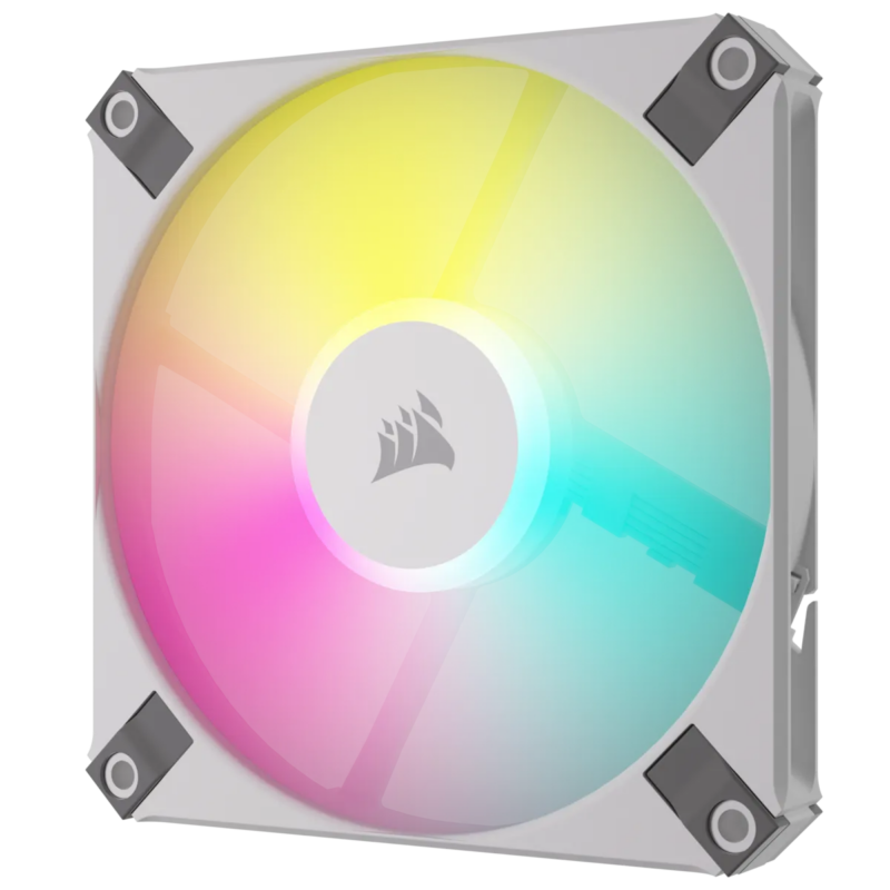 Corsair iCUE AF120 RGB SLIM 120mm PWM Fluid Dynamic Bearing Fan - White (CO-9050164-WW)_5