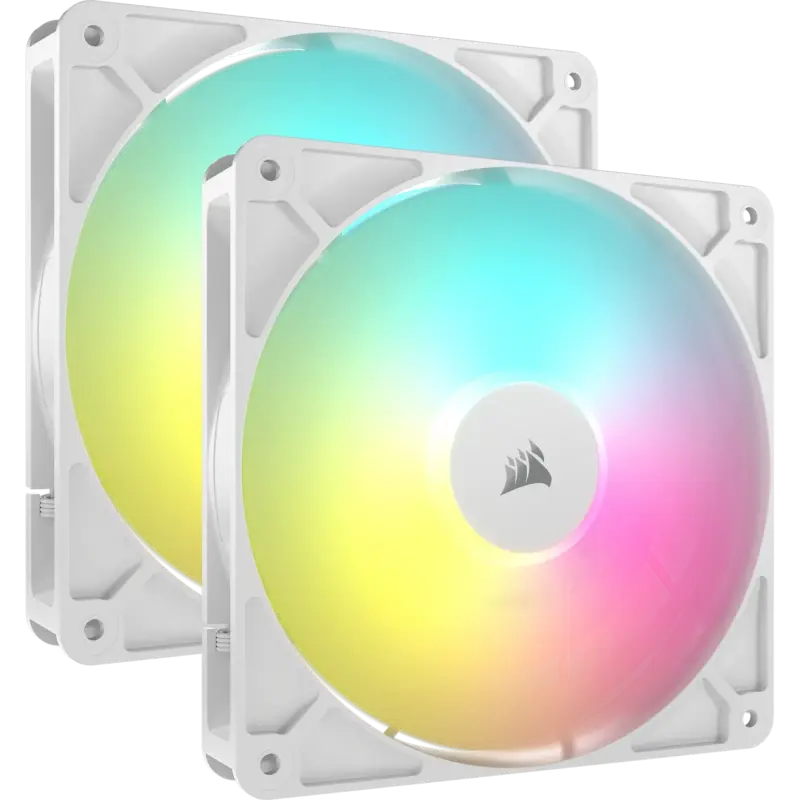 Corsair RS140 ARGB 140mm PWM Fans Dual Pack – White (CO-9050187-WW)_1
