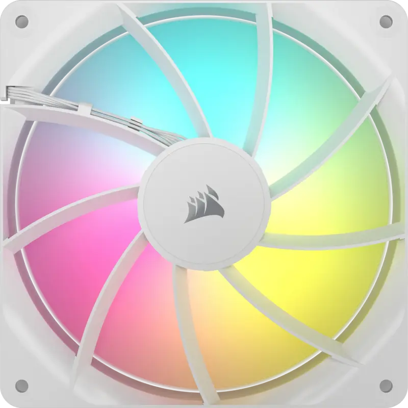 Corsair RS140 ARGB 140mm PWM Fans Dual Pack – White (CO-9050187-WW)
