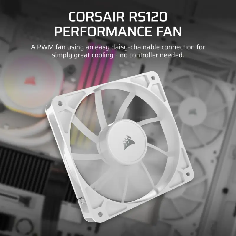 Corsair RS120 120mm PWM Fan – White (CO-9050192-WW)_1