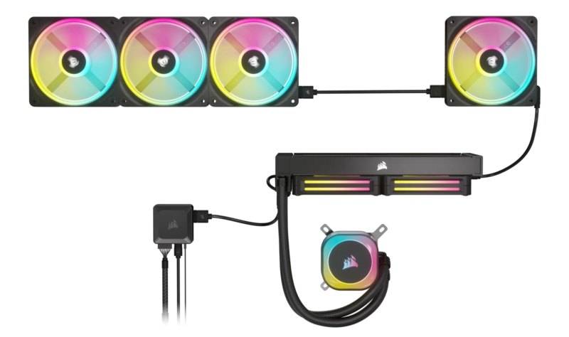 Corsair iCUE LINK QX120 RGB 120mm PWM Fan Expansion Kit (CO-9051001-WW)_9