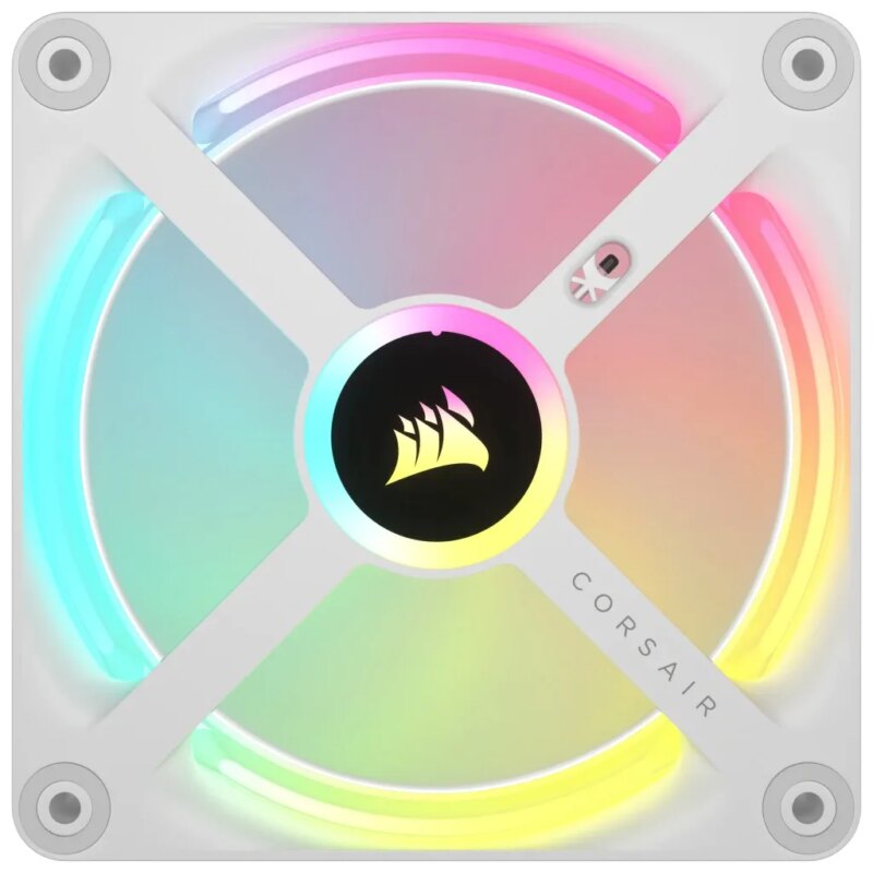 Corsair iCUE LINK QX120 RGB 120mm PWM Fan Expansion Kit - White (CO-9051005-WW)_8