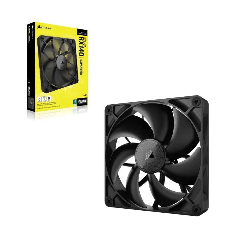 CORSAIR RX Series; iCUE LINK RX140; 140mm Fan; Single Pack (CO-9051011-WW)_5