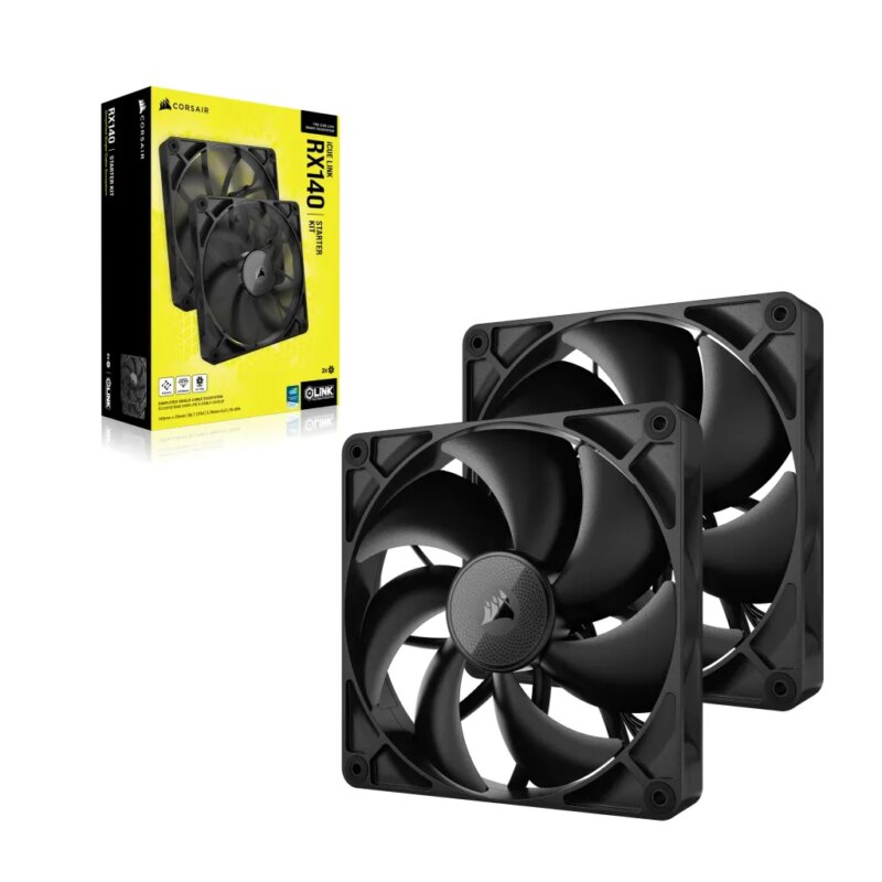CORSAIR RX Series; iCUE LINK RX140; 140mm Fan; Dual Pack (CO-9051012-WW)_10
