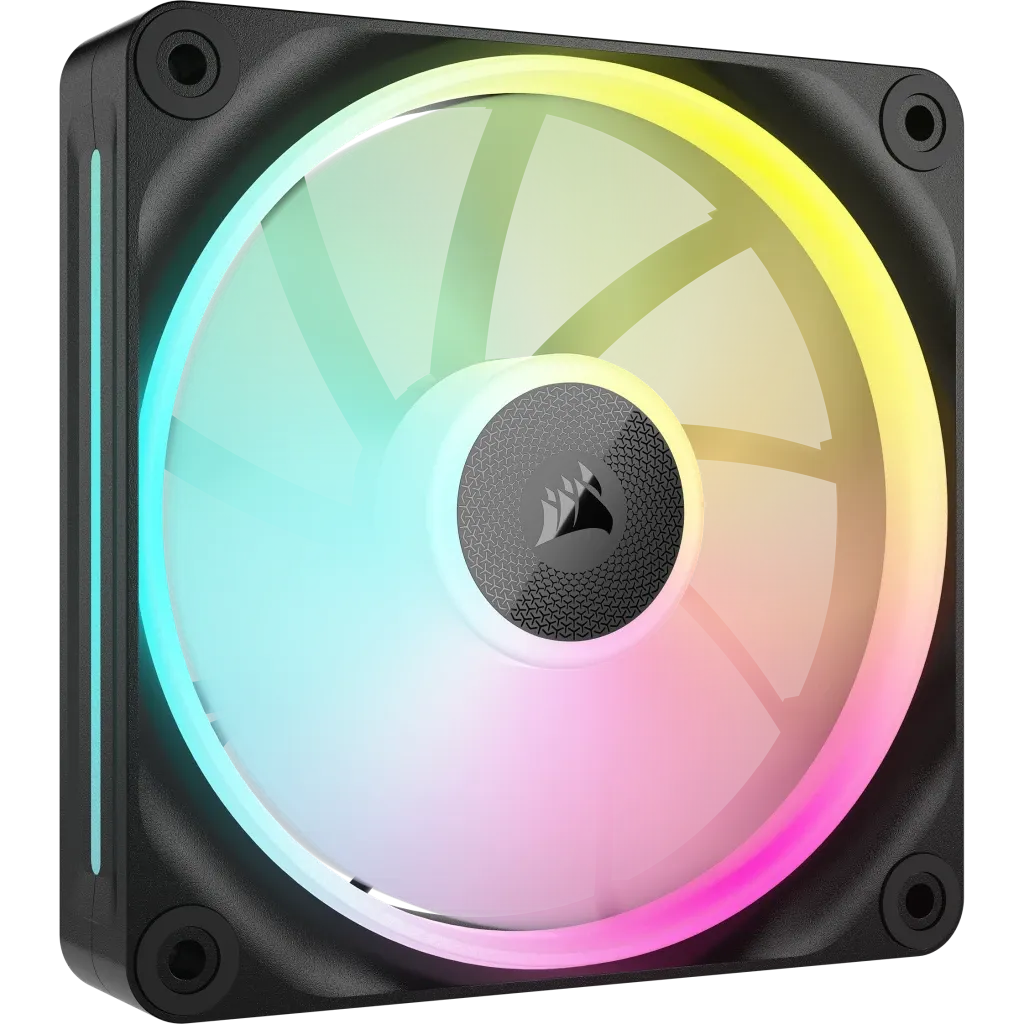 Corsair iCUE LINK LX120 RGB 120mm PWM Fan - Dual Light Loops – Requires iCUE LINK System Hub (Sold Separately) (CO-9051025-WW)