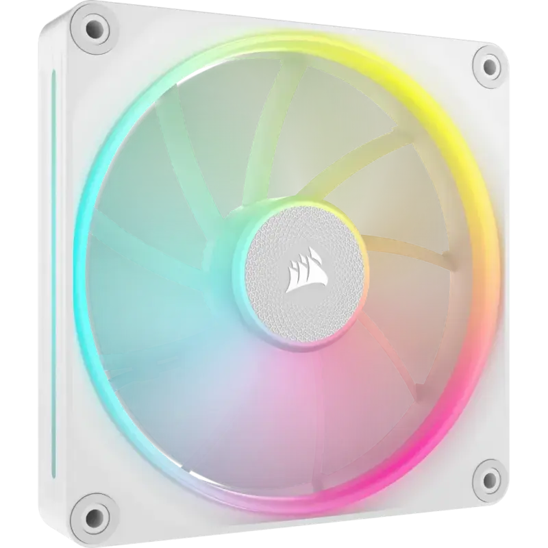 Corsair iCUE LINK LX140 RGB 120mm PWM Fan - Dual Light Loops – Requires iCUE LINK System Hub (Sold Separately) - White (CO-9051031-WW)_4