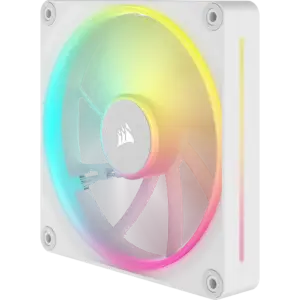 Corsair LX RGB Series; iCUE LINK LX140 RGB White; 140mm Fan; Dual Pack; iCUE LINK System Hub Included (CO-9051032-WW)