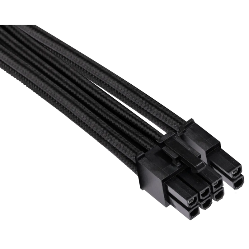 Corsair Premium Individually Sleeved PCIe Cables (Single Connector) Type 4 Gen 4 – Black (CP-8920243)_2