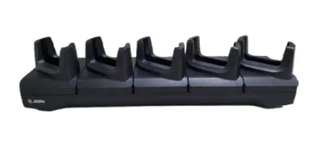 TC21/TC26 Five Slot Charge Only Cradle - five devices; Supports device with/without trigger gun; Power Supply and DC Cable sold (CRD-TC2Y-BS5CO-01)