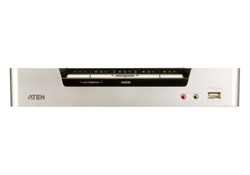 ATEN 4-port USB HDMI KVMP Switch/W/(US/EU/OUT) ADP. ATEN (CS1794)_1