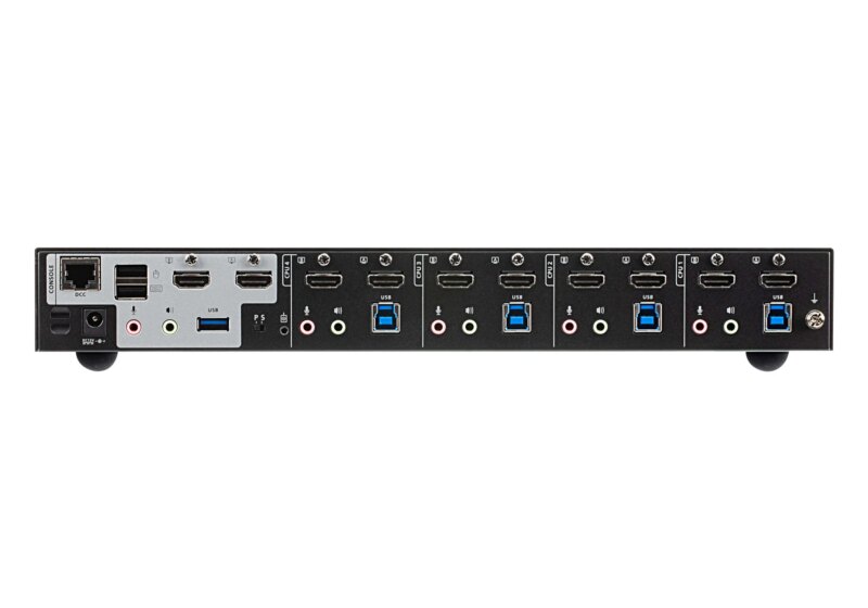 4-Port USB 3.0 4K HDMI Dual Display KVMP™ Switch HDMI 2.0 standard and supports up to 4K DCI (4096 x 2160 @ 60Hz) (CS1844)_4