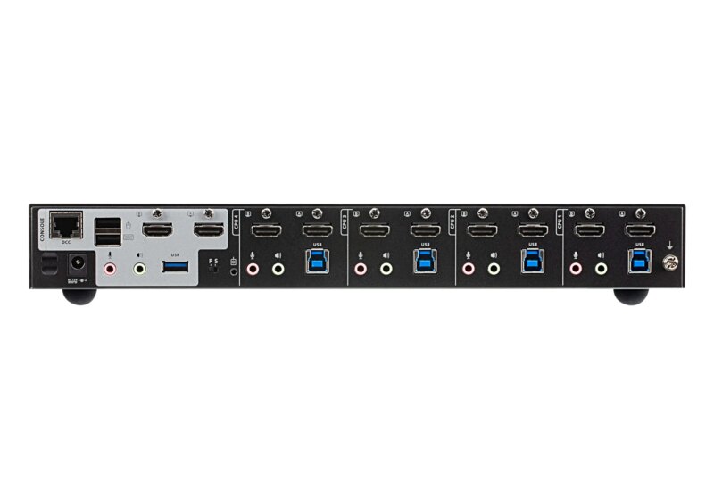 4-Port USB 3.0 4K HDMI Dual Display KVMP™ Switch HDMI 2.0 standard and supports up to 4K DCI (4096 x 2160 @ 60Hz) (CS1844)_5