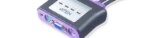 ATEN 4-Port PS2 VGA Cable-Built-in KVM with Audio support (CS64A)