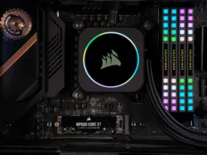 Corsair MP600 CORE XT 1TB NVMe PCIe M.2 SSD; Read Up To 5900MB/s; Write up to 5000MB/s. (CSSD-F1000GBMP600CXTR2)