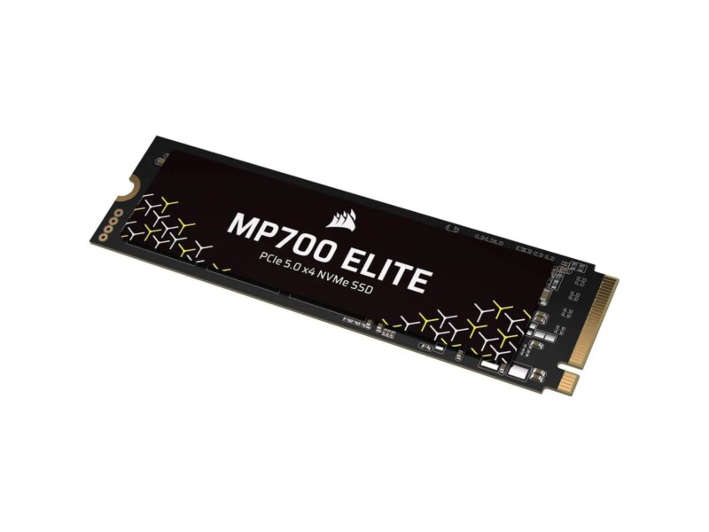 Corsair MP700 ELITE 1TB M.2 NVMe PCIe Gen. 5 x4 SSD (no heatsink); Read Up To 10 00MB/s; Write up to 8500MB/s (CSSD-F1000GBMP700ENH)