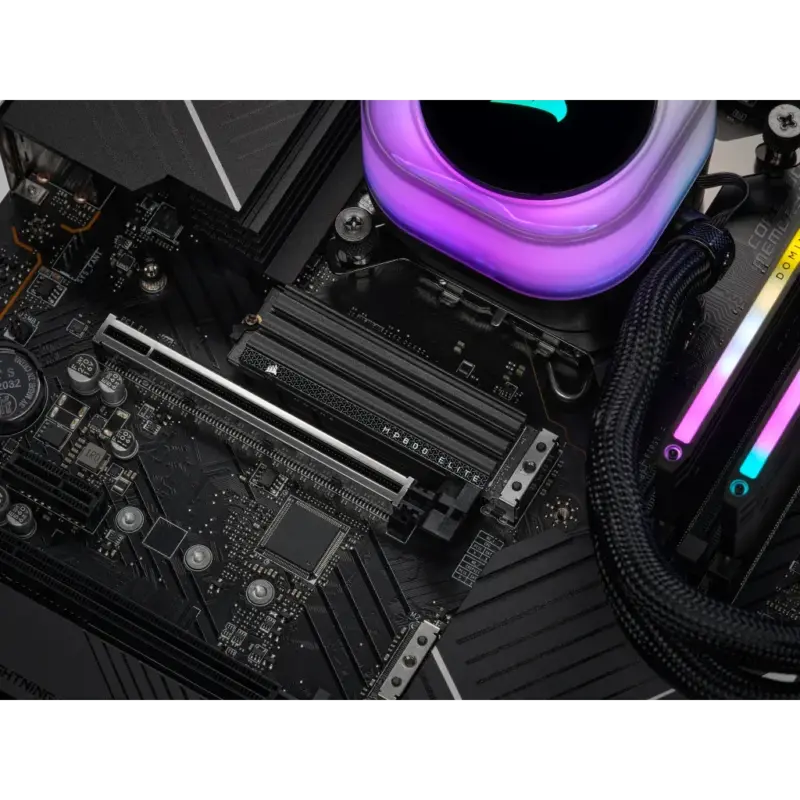 Corsair MP600 ELITE 2TB Gen4 PCIe x4 NVMe M.2 SSD with heatsink; Read Up To 7000MB/s; Write up to 6500MB/s (CSSD-F2000GBMP600EHS) - Image 34