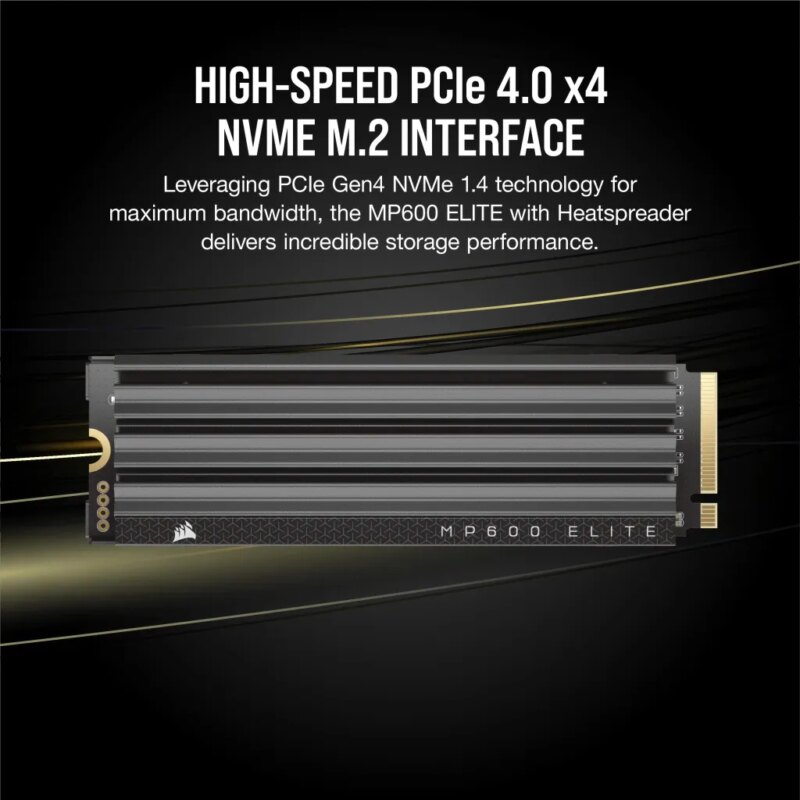 Corsair MP600 ELITE 2TB Gen4 PCIe x4 NVMe M.2 SSD with heatsink; Read Up To 7000MB/s; Write up to 6500MB/s (CSSD-F2000GBMP600EHS)_8