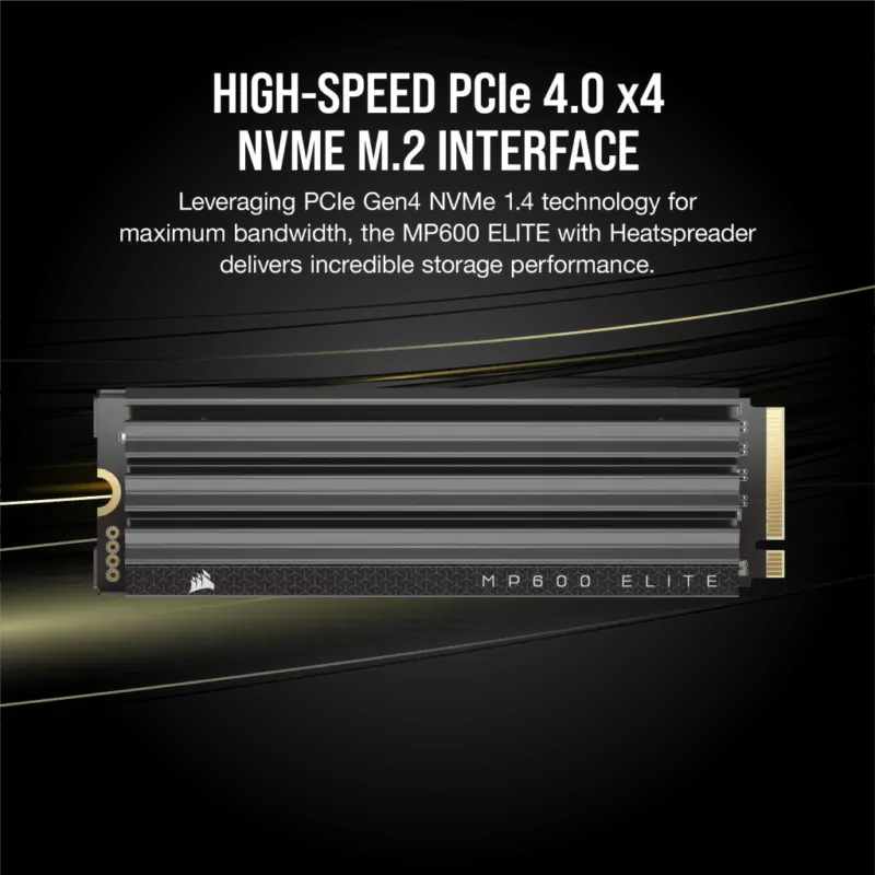 Corsair MP600 ELITE 2TB Gen4 PCIe x4 NVMe M.2 SSD with heatsink; Read Up To 7000MB/s; Write up to 6500MB/s (CSSD-F2000GBMP600EHS)_9