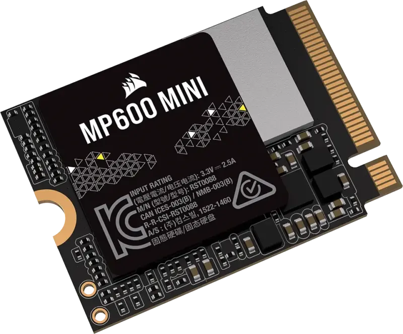 Corsair MP600 MINI 2TB M.2 NVMe PCIe Gen. 4 x4 SSD; Read Up To 7000MB/s; Write up to 6200MB/s (CSSD-F2000GBMP600MNR2)_9