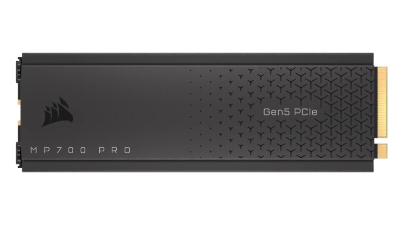 Corsair MP700 PRO 2TB M.2 NVMe PCIe Gen. 5 x4 SSD with Cooler; Read Up To 12 400MB/s; Write up to 11 800MB/s (CSSD-F2000GBMP700PRO)_2