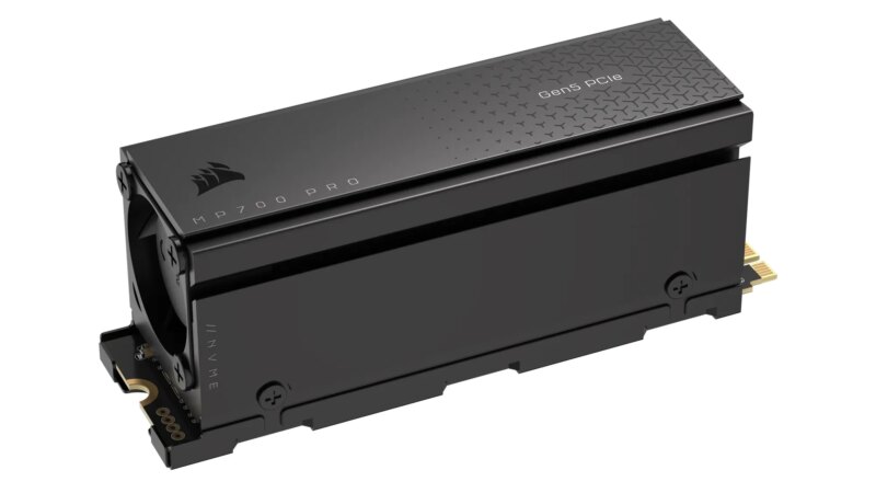 Corsair MP700 PRO 2TB M.2 NVMe PCIe Gen. 5 x4 SSD with Cooler; Read Up To 12 400MB/s; Write up to 11 800MB/s (CSSD-F2000GBMP700PRO)_5
