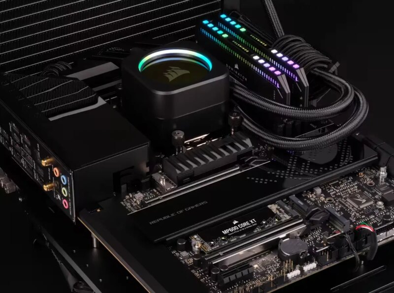 Corsair MP600 CORE XT 4TB NVMe PCIe M.2 SSD; Read Up To 5000MB/s; Write up to 4400MB/s (CSSD-F4000GBMP600CXT)_4