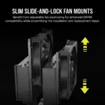 Corsair A115 High-Performance Dual Fan Tower CPU Air Cooler (CT-9010011-WW)