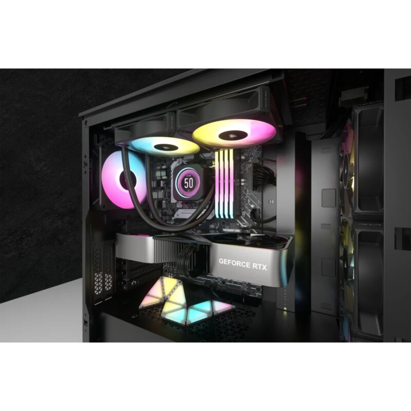 Corsair iCUE H100i ELITE LCD XT 240mm Liquid CPU Cooler AMD: AM5; AM3/4; sTRX4; sTR5 | Intel LGA: 1700/1851; 115X; 1200; 2011 (CW-9060074-WW) - Image 19