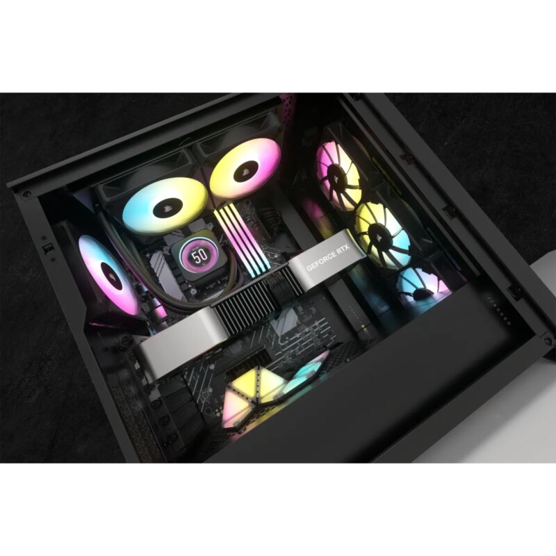 Corsair iCUE H100i ELITE LCD XT 240mm Liquid CPU Cooler AMD: AM5; AM3/4; sTRX4; sTR5 | Intel LGA: 1700/1851; 115X; 1200; 2011 (CW-9060074-WW)_2