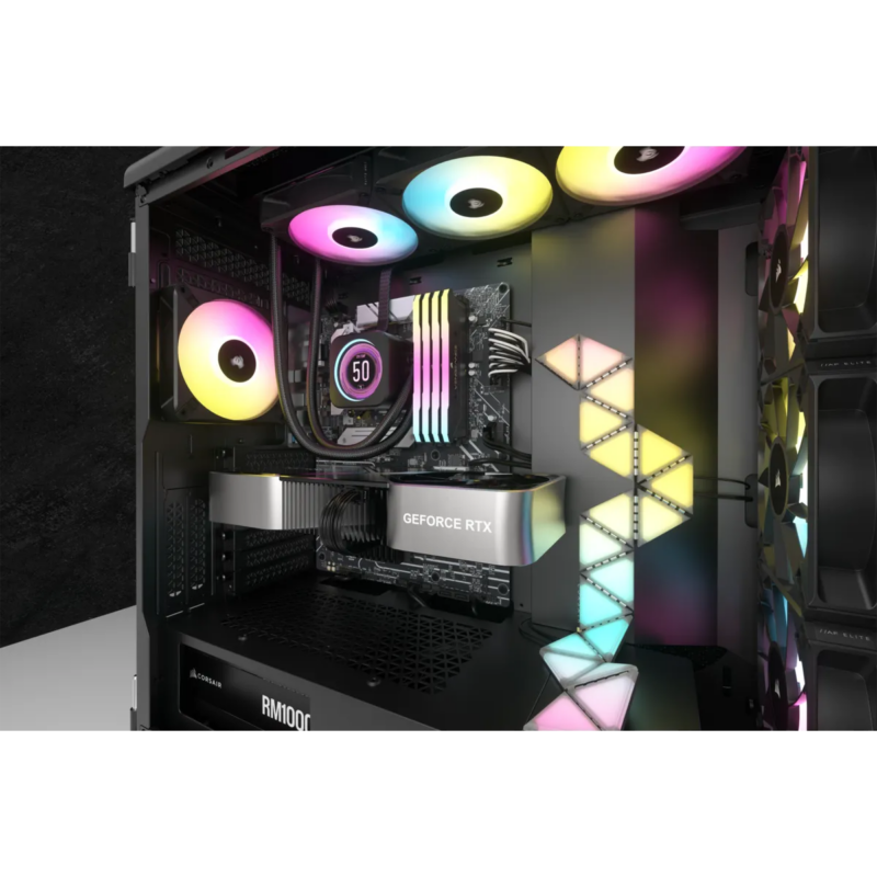 Corsair iCUE H150i ELITE LCD XT 360mm Liquid CPU Cooler AM5; AM3/4; sTRX4; sTR5 | Intel LGA: 1700/1851; 115X; 1200; 2011; 2011 (CW-9060075-WW)_1