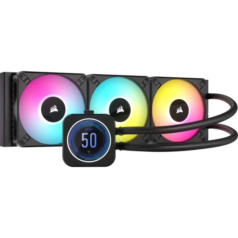 Corsair iCUE H150i ELITE LCD XT 360mm Liquid CPU Cooler AM5; AM3/4; sTRX4; sTR5 | Intel LGA: 1700/1851; 115X; 1200; 2011; 2011 (CW-9060075-WW)_10