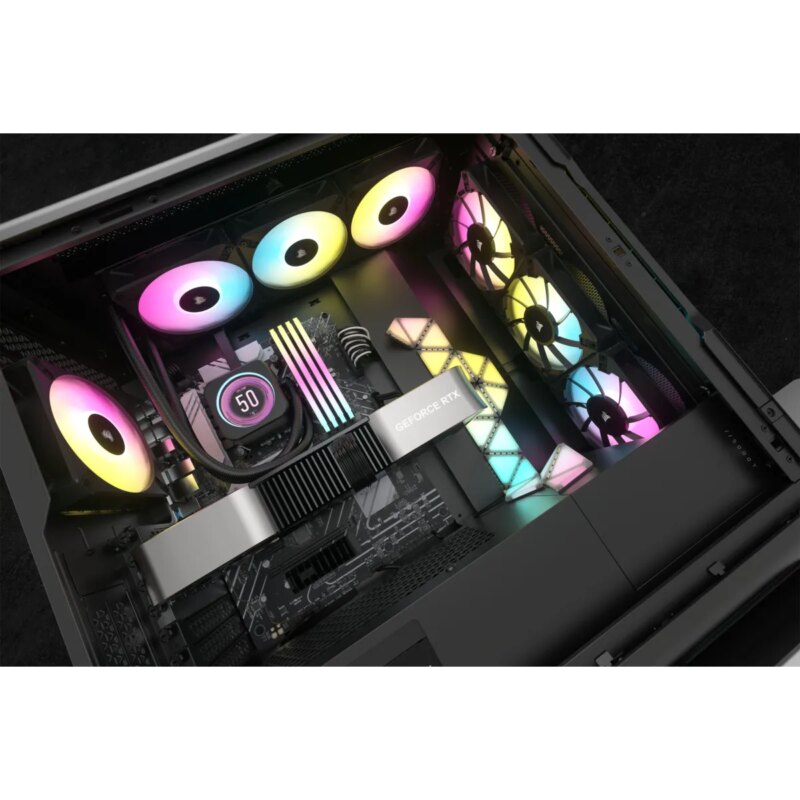 Corsair iCUE H150i ELITE LCD XT 360mm Liquid CPU Cooler AM5; AM3/4; sTRX4; sTR5 | Intel LGA: 1700/1851; 115X; 1200; 2011; 2011 (CW-9060075-WW)_12