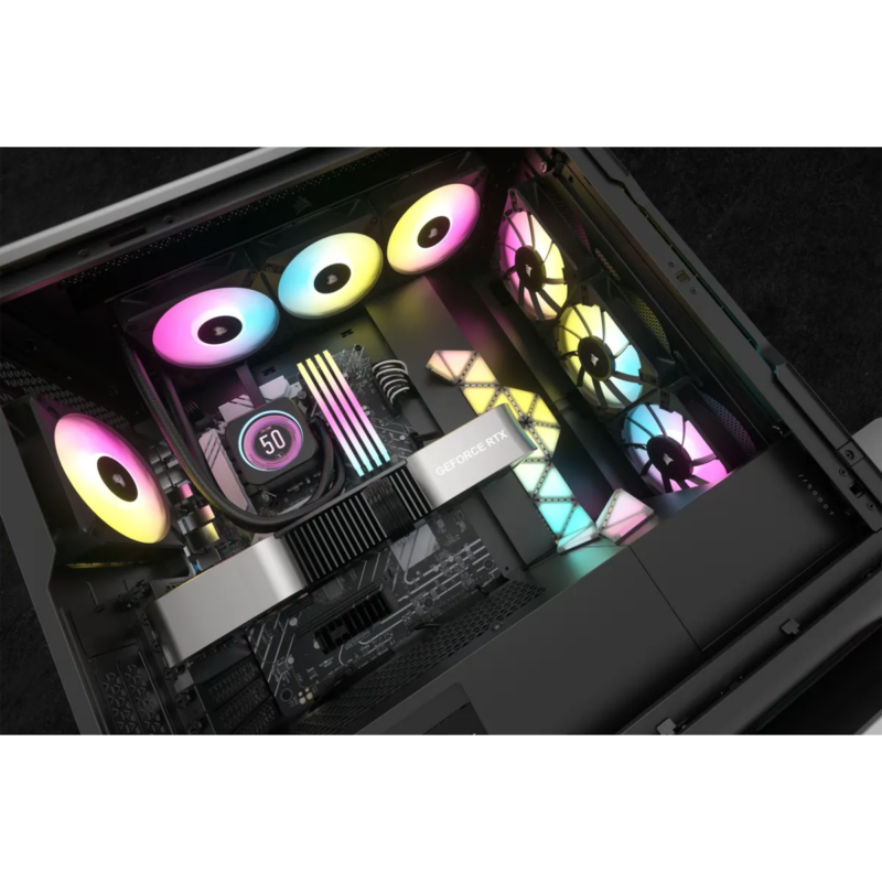 Corsair iCUE H150i ELITE LCD XT 360mm Liquid CPU Cooler AM5; AM3/4; sTRX4; sTR5 | Intel LGA: 1700/1851; 115X; 1200; 2011; 2011 (CW-9060075-WW)_13