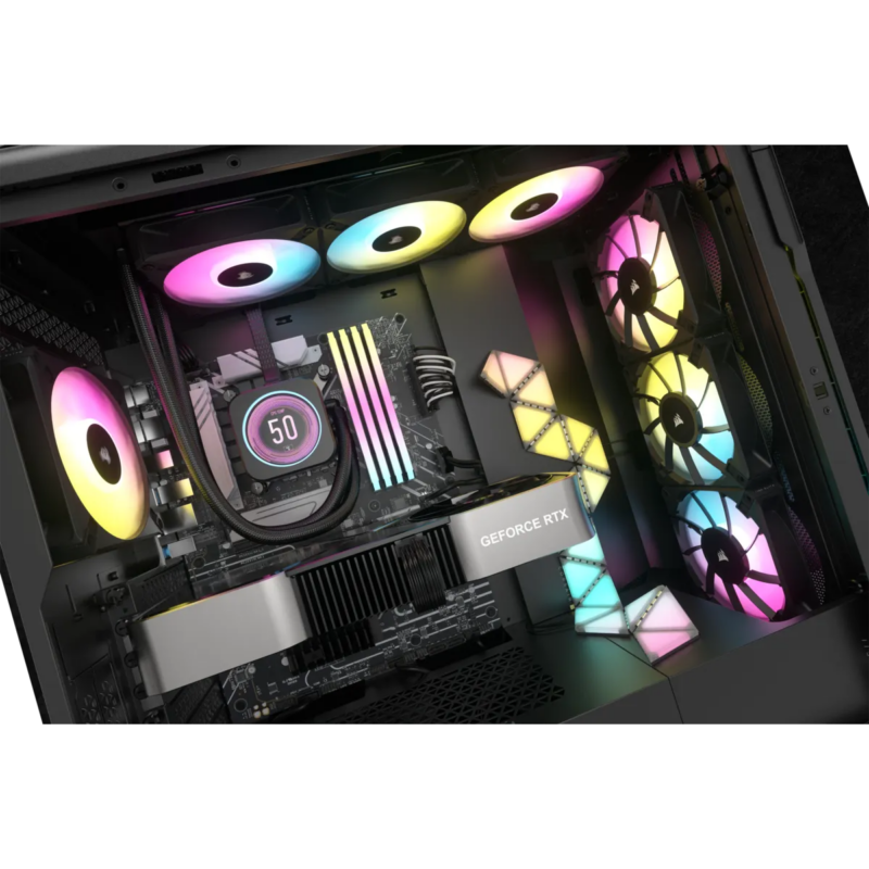 Corsair iCUE H150i ELITE LCD XT 360mm Liquid CPU Cooler AM5; AM3/4; sTRX4; sTR5 | Intel LGA: 1700/1851; 115X; 1200; 2011; 2011 (CW-9060075-WW)_7