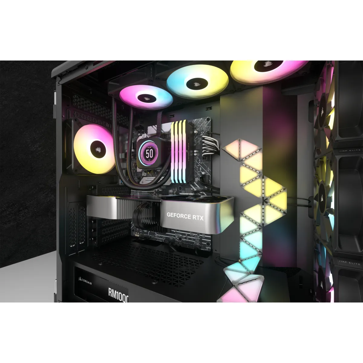 Corsair iCUE H150i ELITE LCD XT 360mm Liquid CPU Cooler AM5; AM3/4; sTRX4; sTR5 | Intel LGA: 1700/1851; 115X; 1200; 2011; 2011 (CW-9060075-WW)